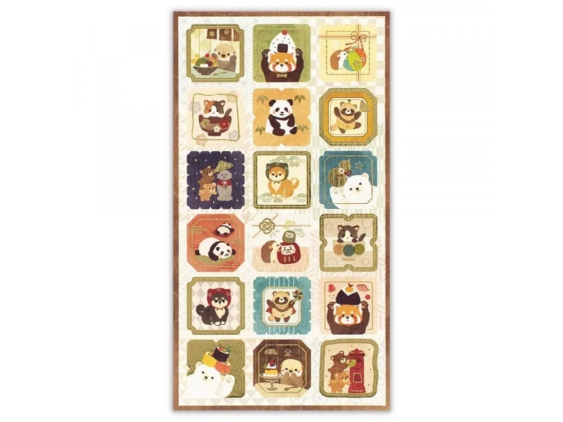 NB Co. Paper Stickers - Traditional Motifs And Animals