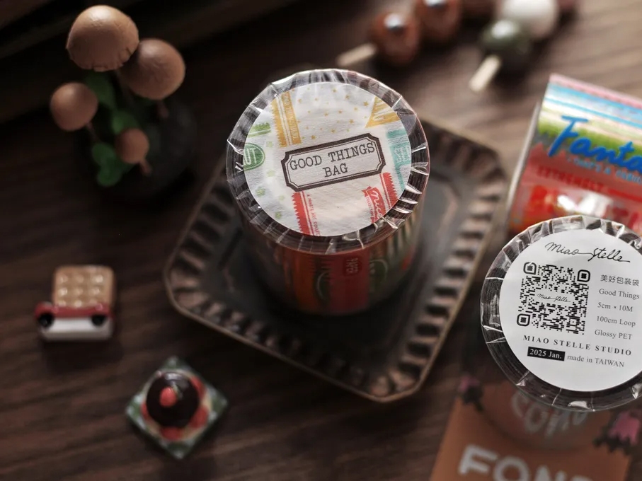 Miao Stelle Glossy PET Tape - Good Things Bag