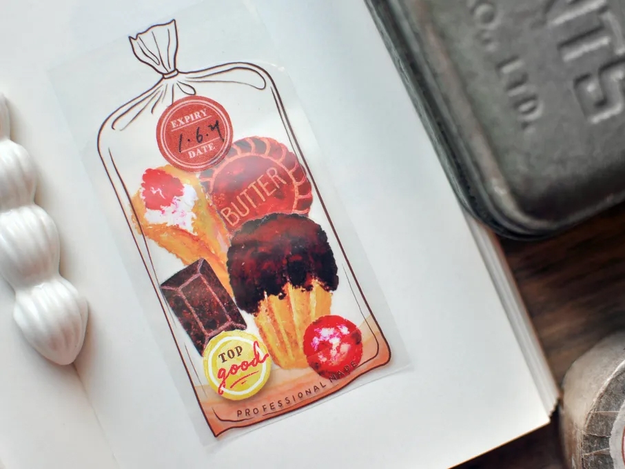 Miao Stelle Matte PET Tape - Cookies Candy