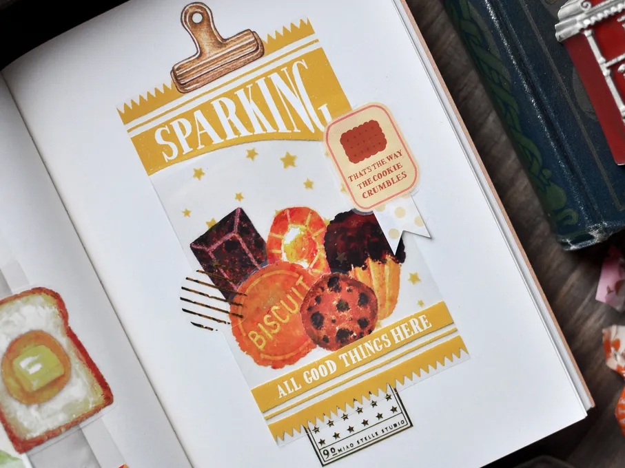 Miao Stelle Matte PET Tape - Cookies Candy