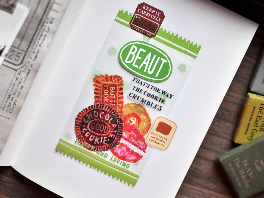 Miao Stelle Matte PET Tape - Cookies Candy