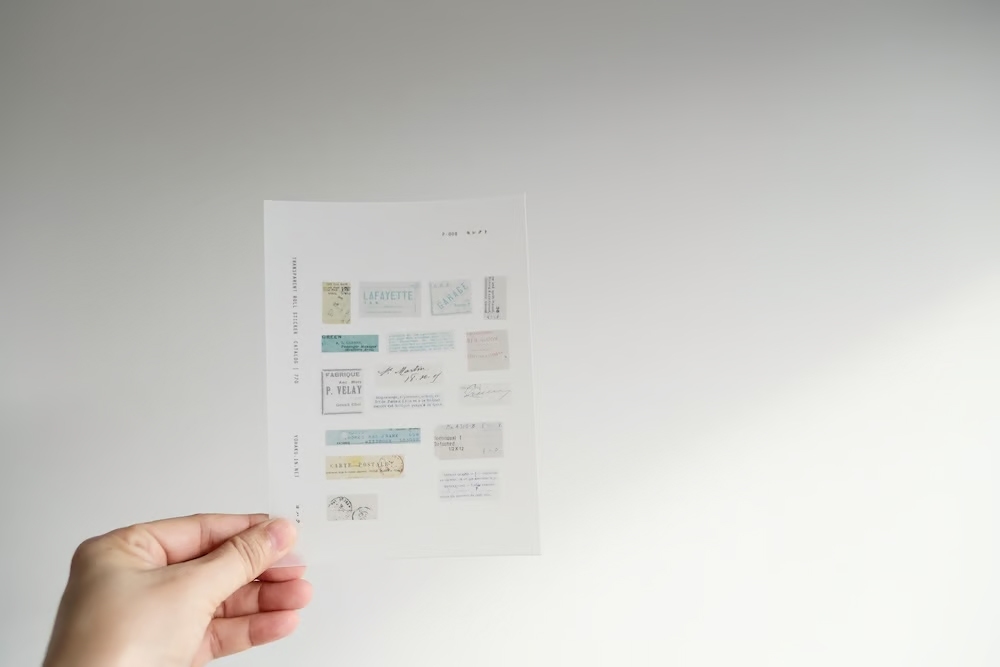 Yohaku Roll Stickers P008 - Select