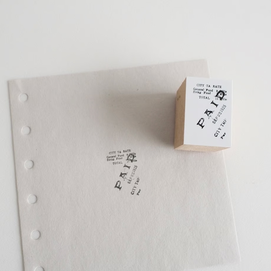 Yohaku Rubber Stamp S103 - Item
