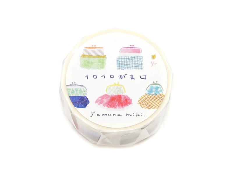 Saien x Miki Tamura Washi Tape - Gamaguchi