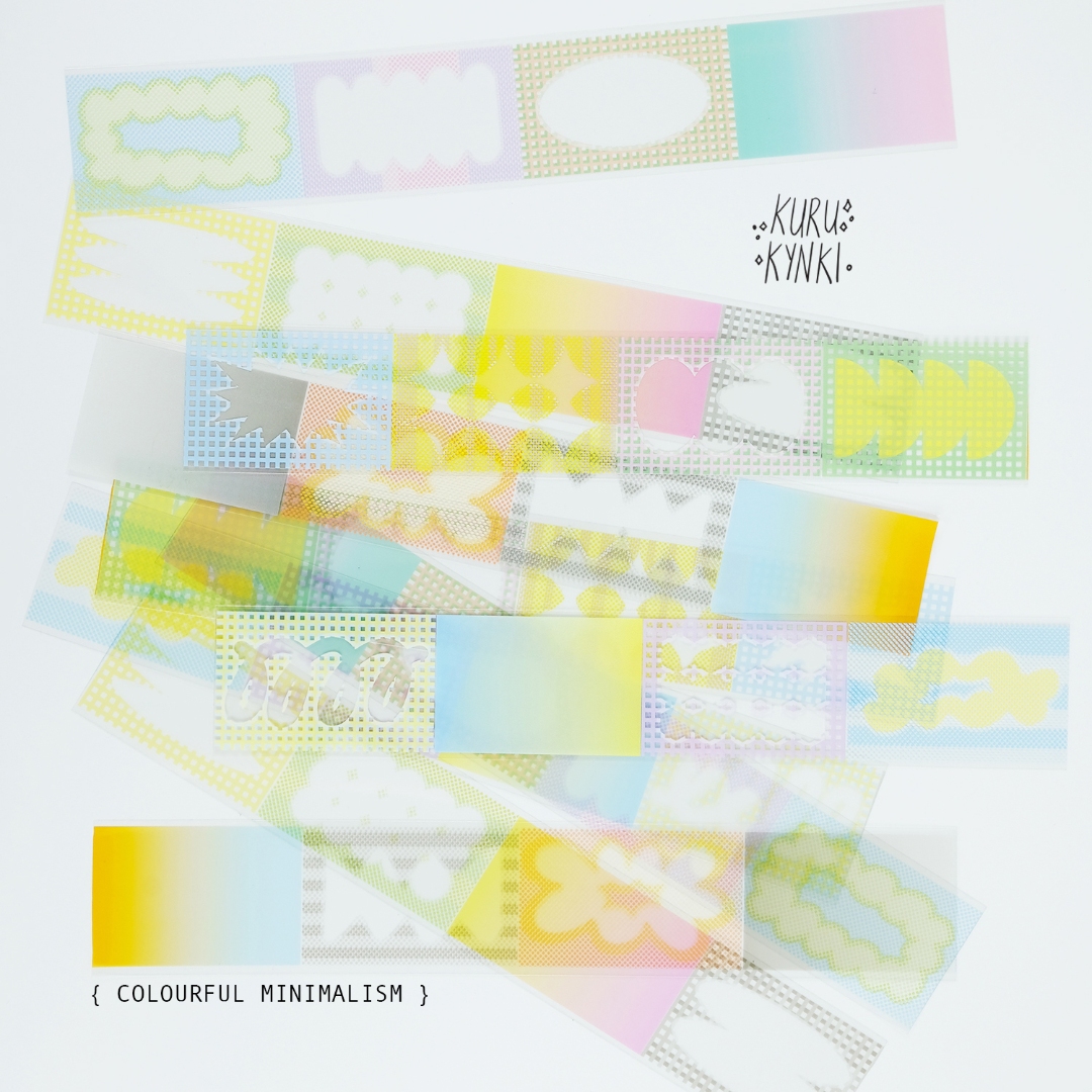 Kurukynki PET Tape - Colorful