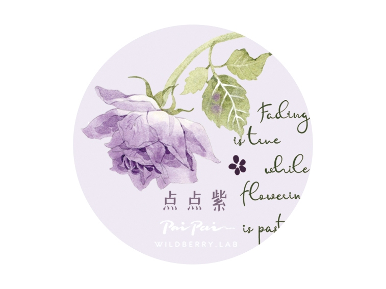 Wildberry Lab Tape - Dot Purple