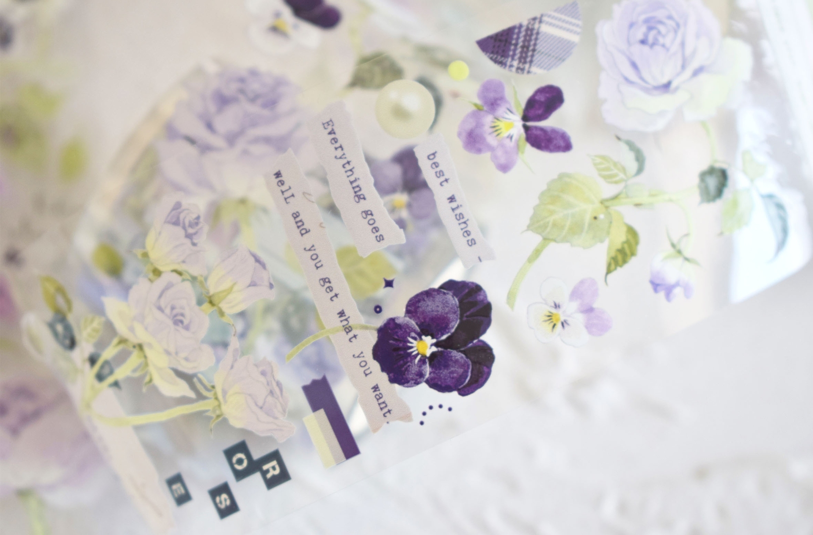 Wildberry Lab Tape - Dot Purple