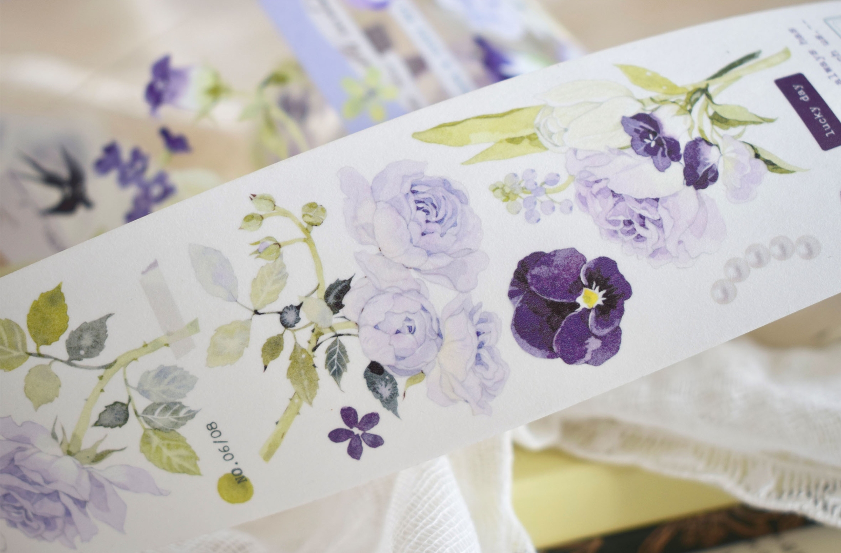 Wildberry Lab Tape - Dot Purple