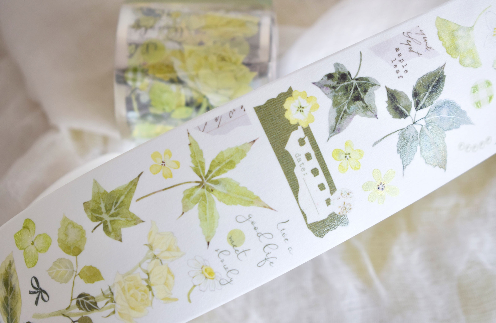 Wildberry Lab Tape - Dot Green