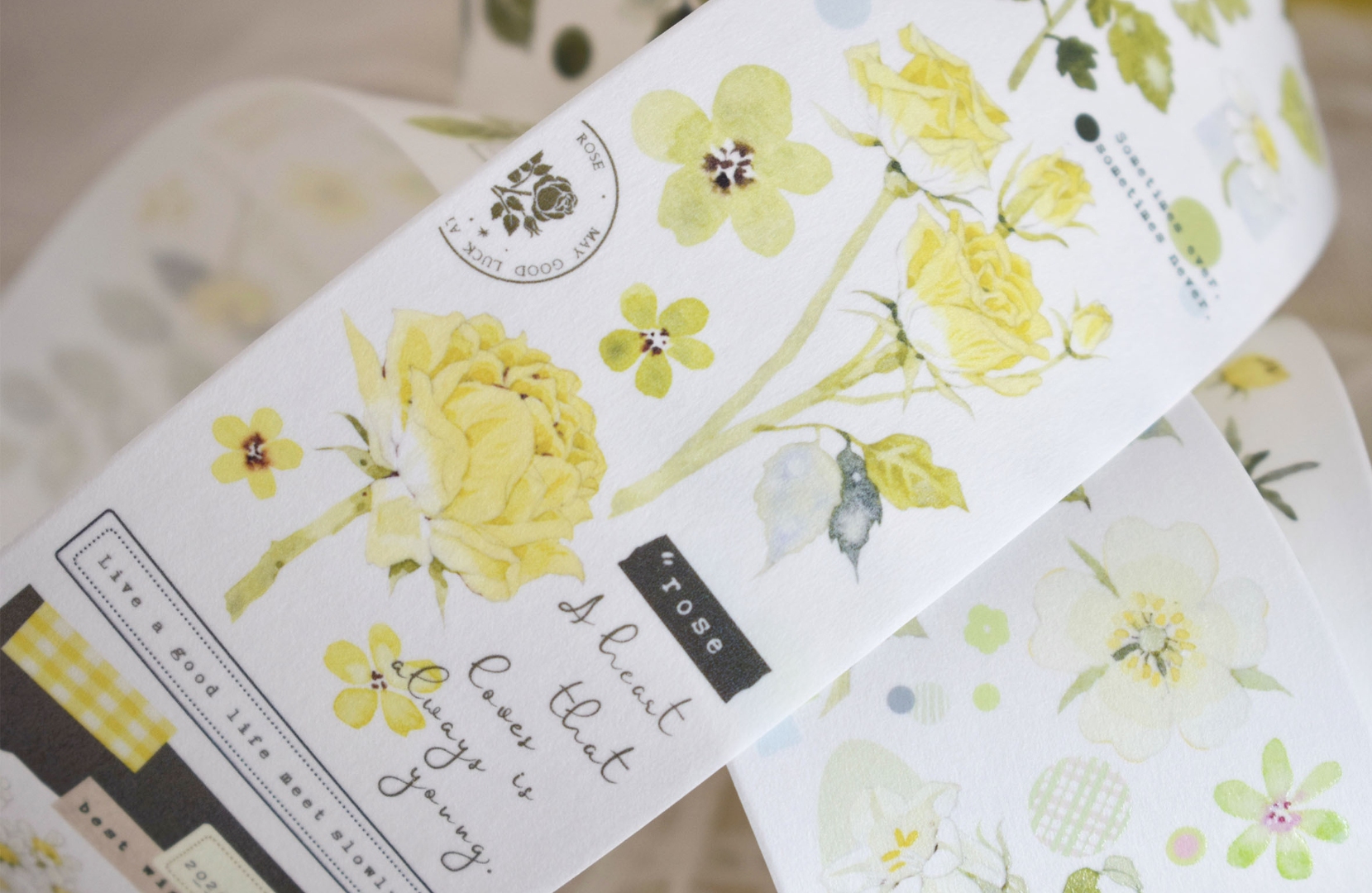 Wildberry Lab Tape - Dot Green