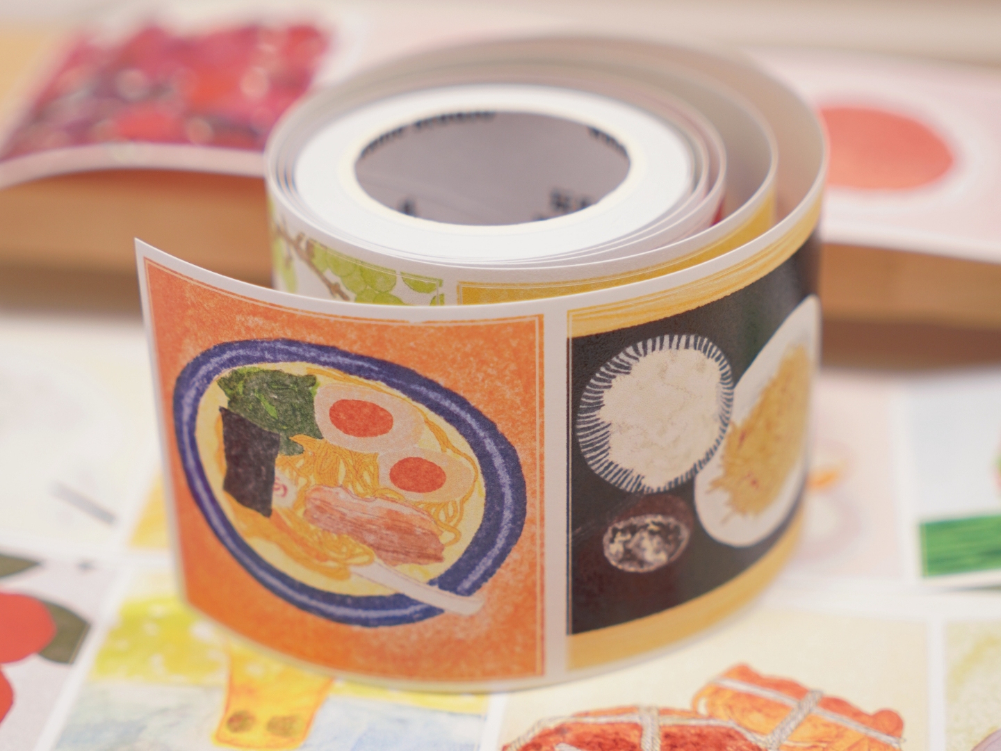 Wanle Studio Vol.10 Kiss-Cut Tape Stickers - Food