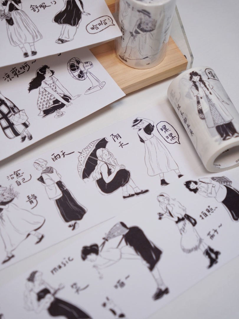 Wanle Studio Vol.9 Washi Tape - Summer Energy