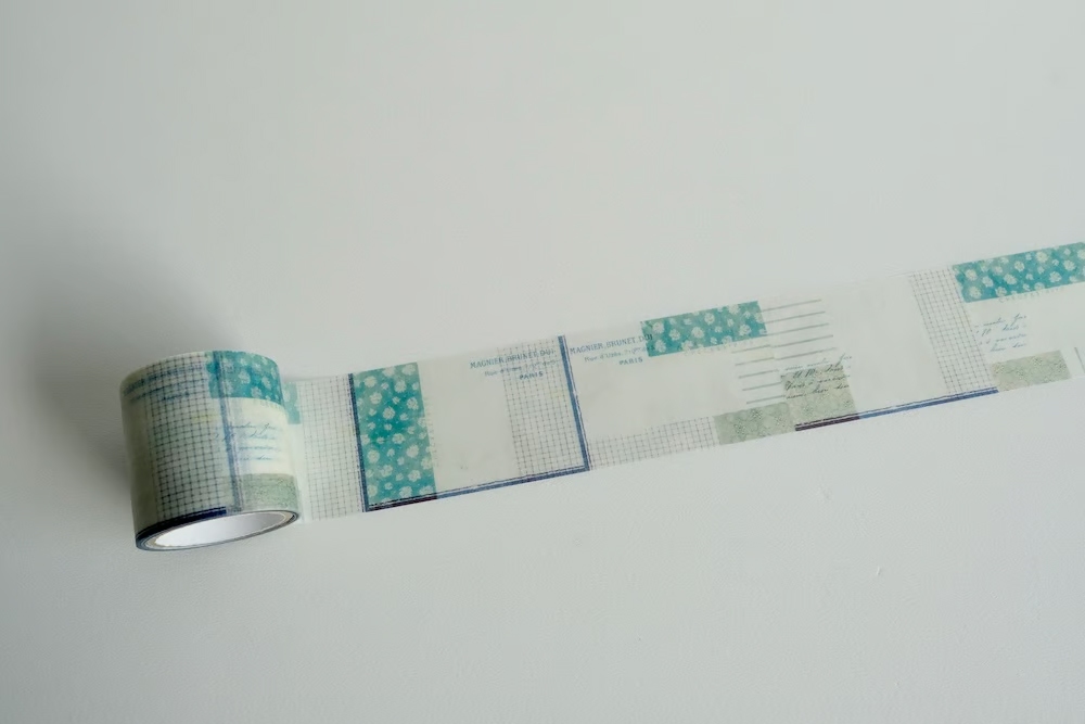 Yohaku Tracing Roll Sticky Note CHECK&STRIPE Winter Gift 2024 - YC-024