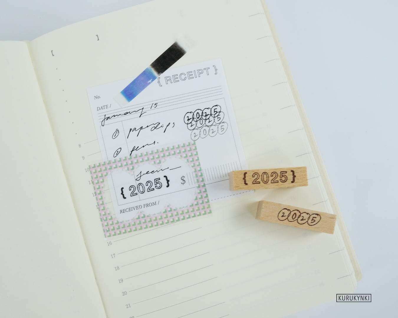 Kurukynki Rubber Stamp - Year 2025