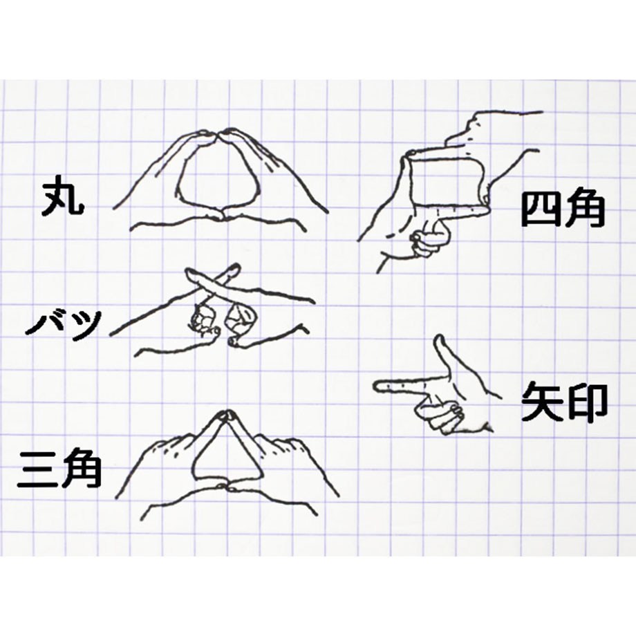 36 SUBLO x Hoshino Shiko Stamp Set Hand Mark