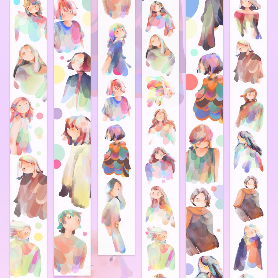 Nails Matte PET Tape - Fifty Strings