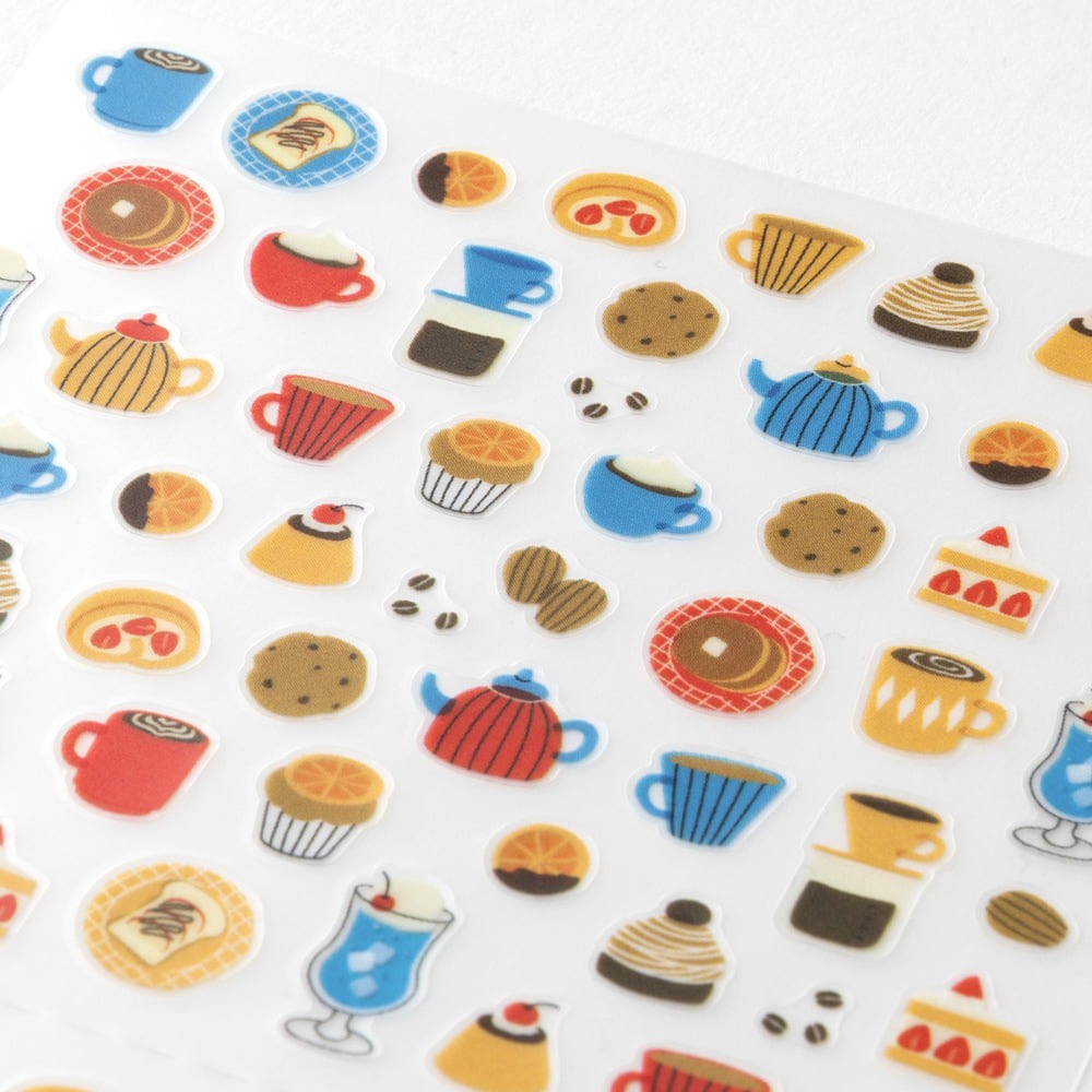 Midori Planner Stickers - Cafe Pattern