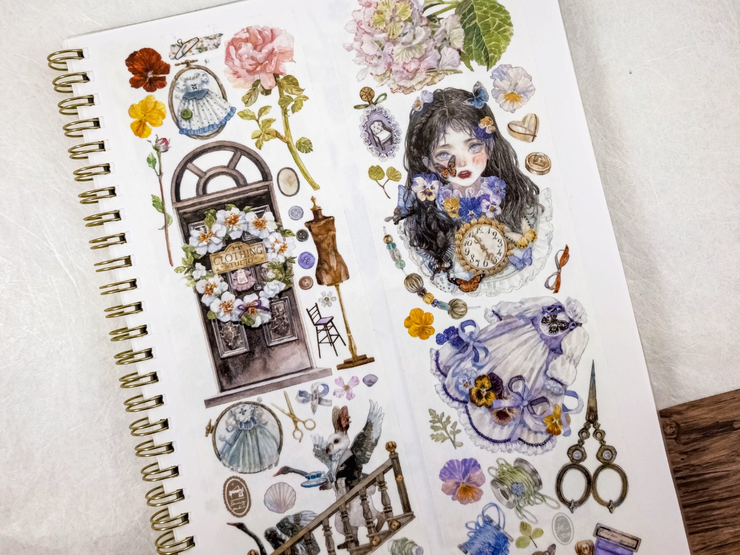 MOI Studio Washi Tape Sample - Miss Jin's Sewing Shop