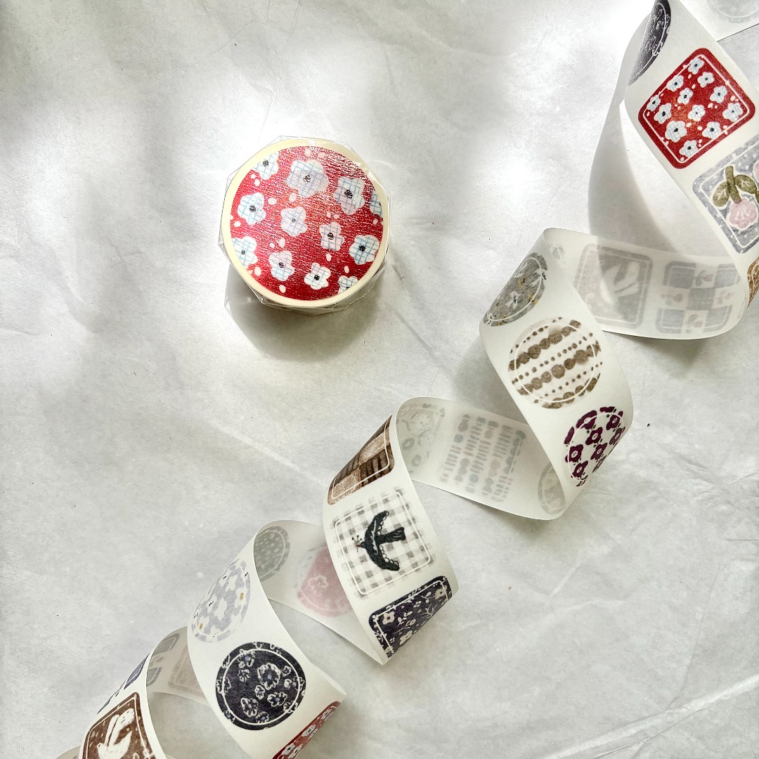 Pion Die-Cut Washi Tape - Coaster