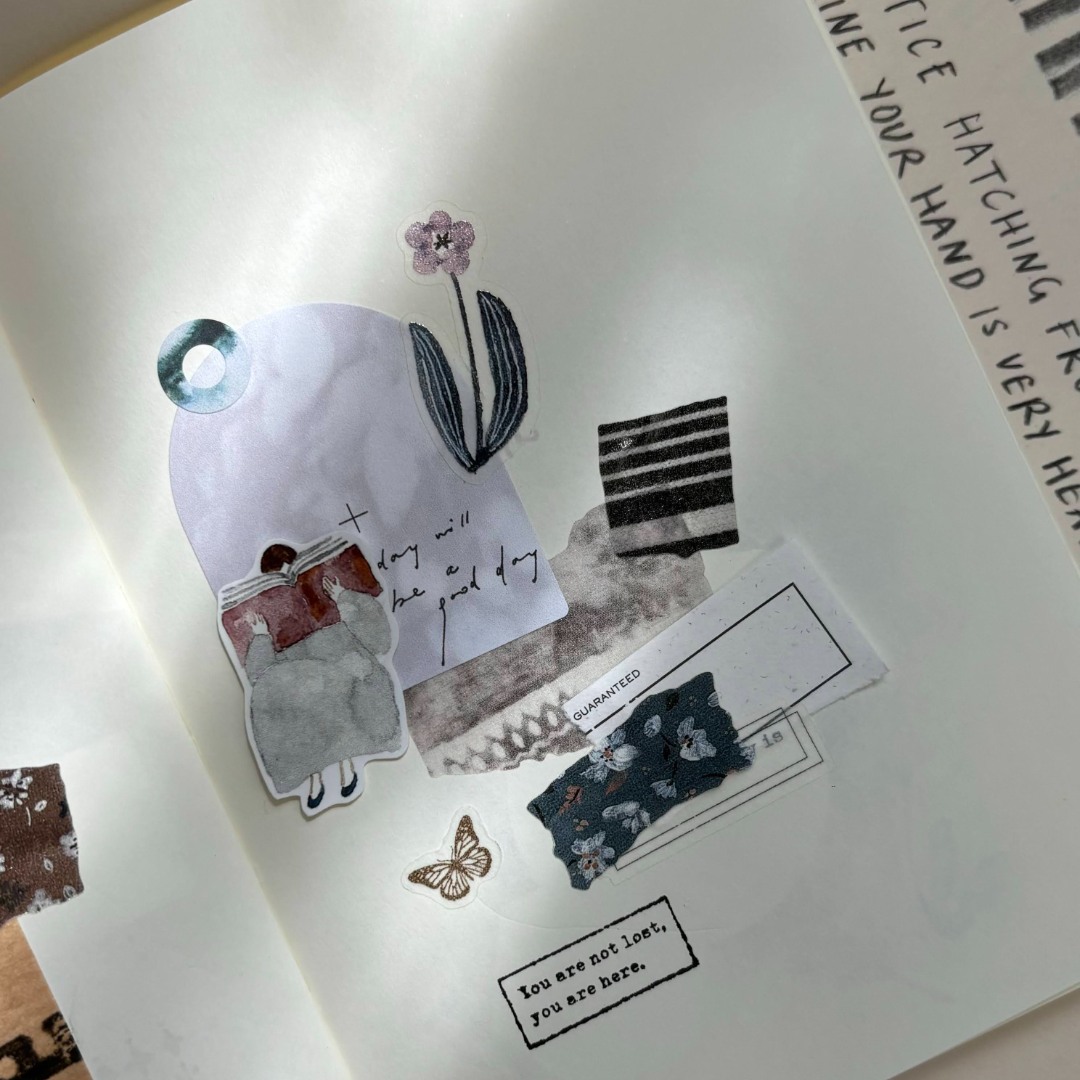 Pion Die-Cut Washi Tape Sample - Cloth