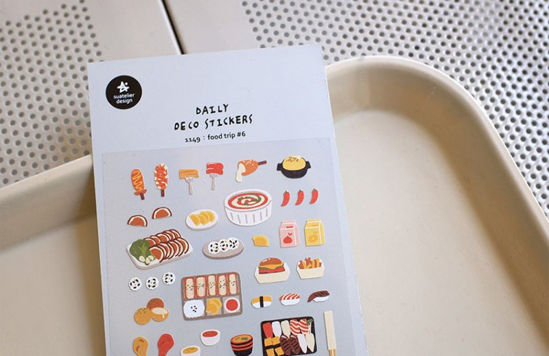 Suatelier Stickers 1149 - Food Trip 6