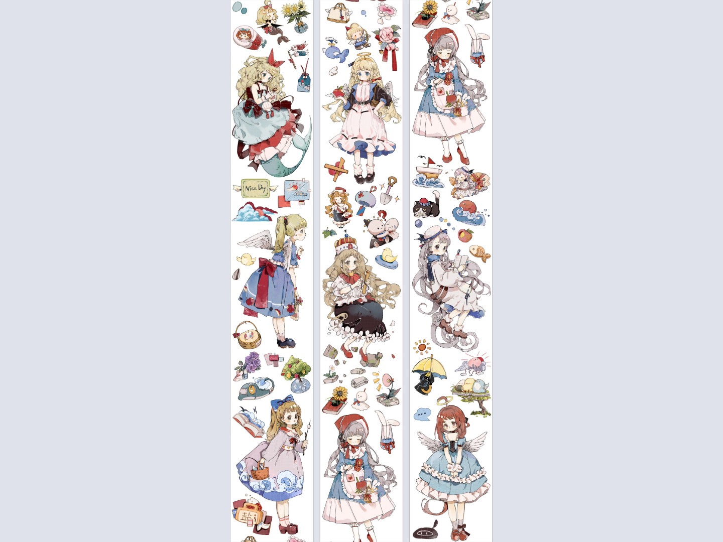 Inseason Studio Washi Tape Sample - Travelogue