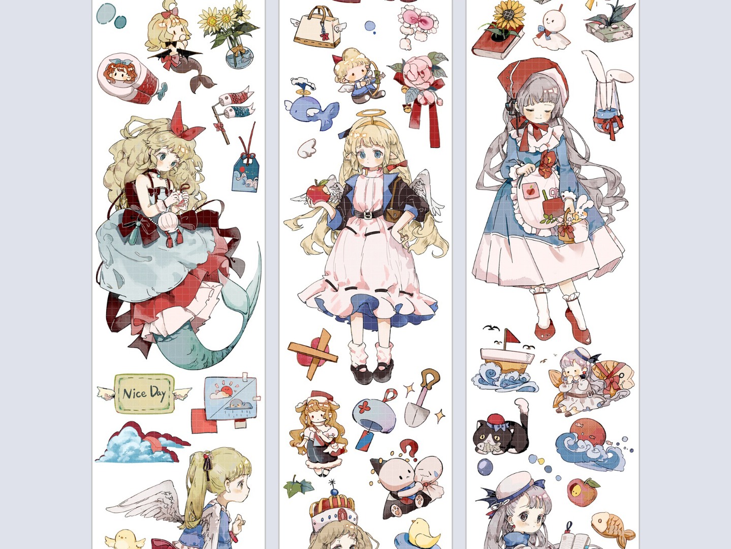 Inseason Studio Washi Tape Sample - Travelogue