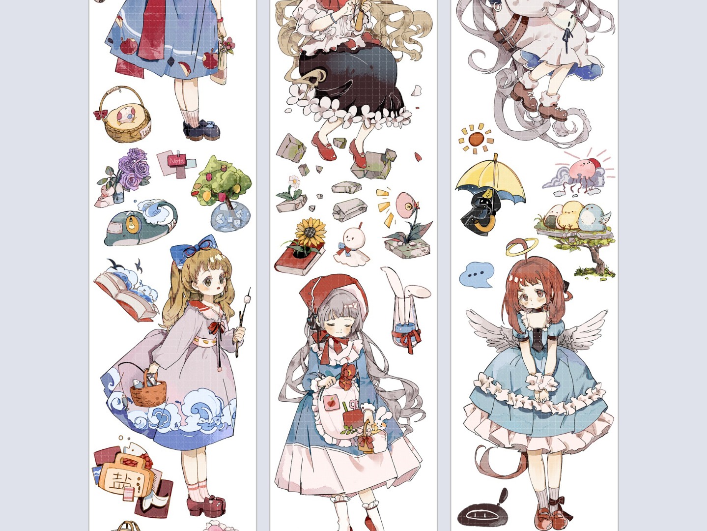 Inseason Studio Washi Tape Sample - Travelogue