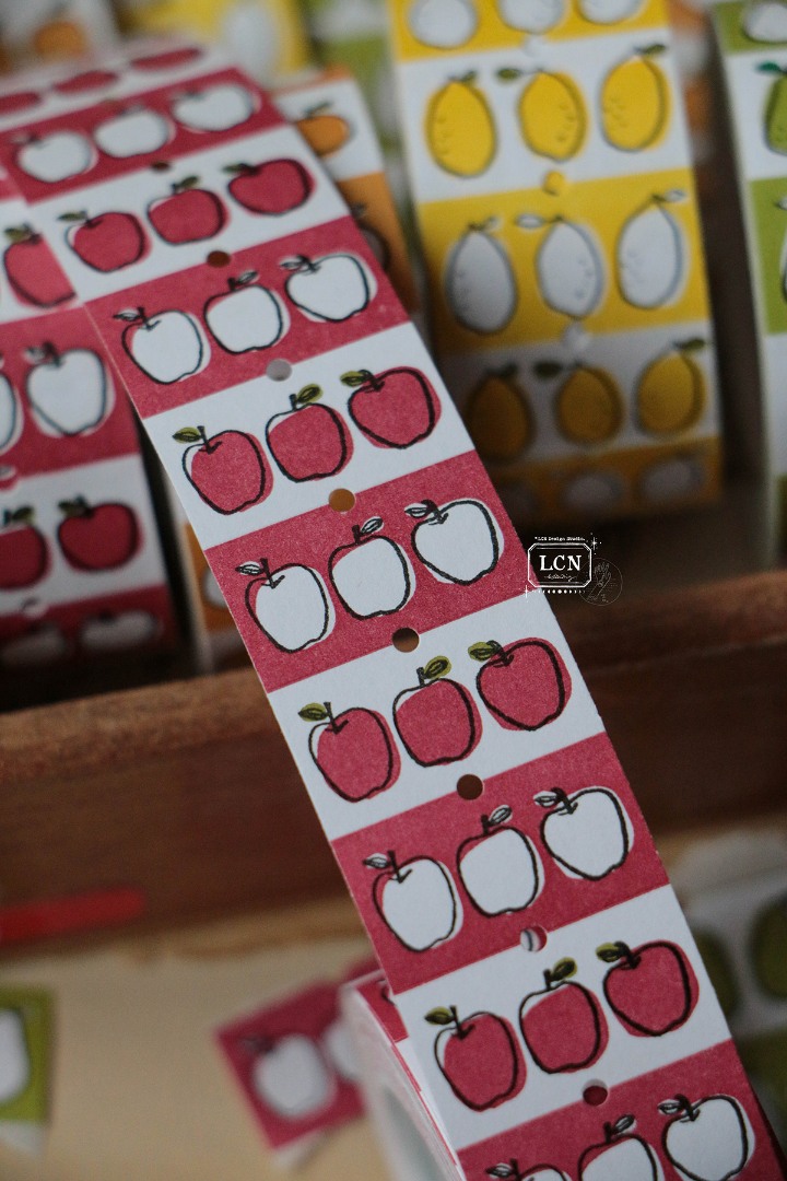 LCN Label Sticker Roll - Apple