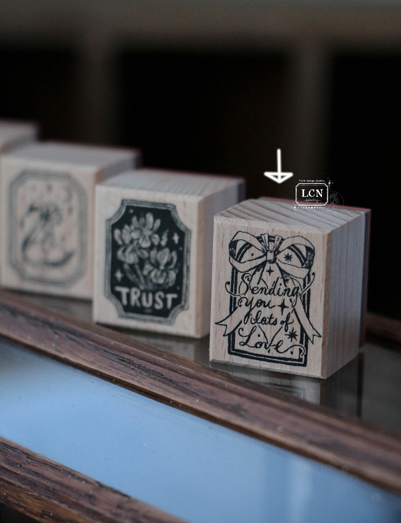 LCN Rubber Stamp  - Love