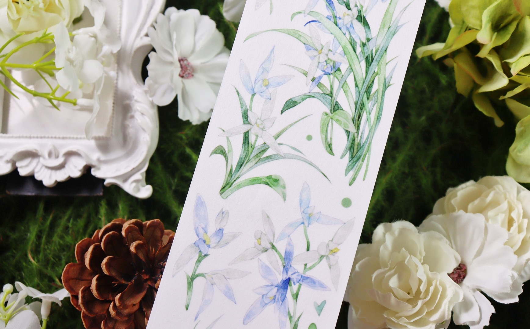 Zhaoxi Studio Washi Tape Sample - Grace in Solitude