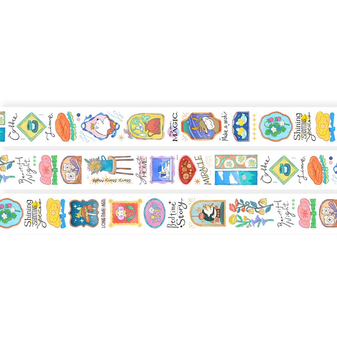 OURS Matte PET Tape - Bedtime Story