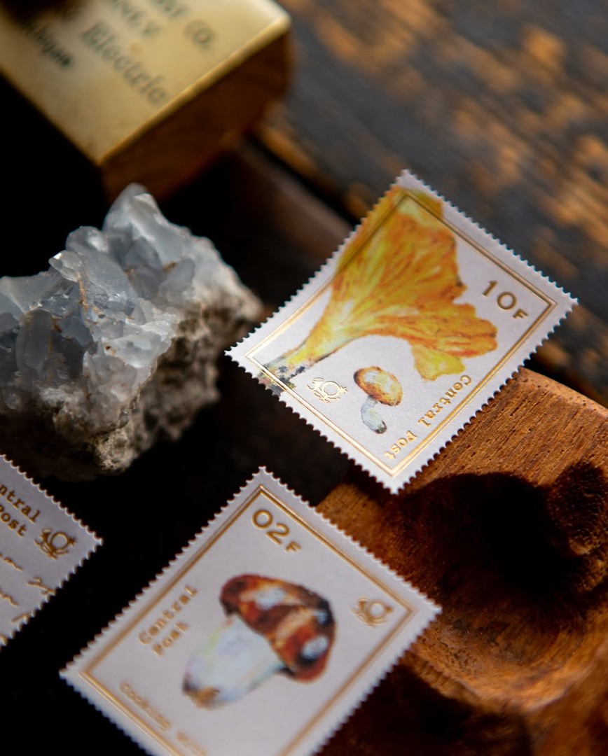 OURS Stamp Sticker Set - Mushroom Recipe