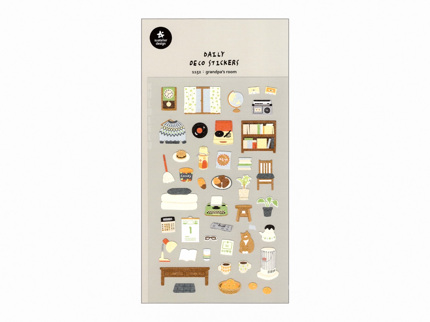 Suatelier Stickers 1152 - Grandpa's Room