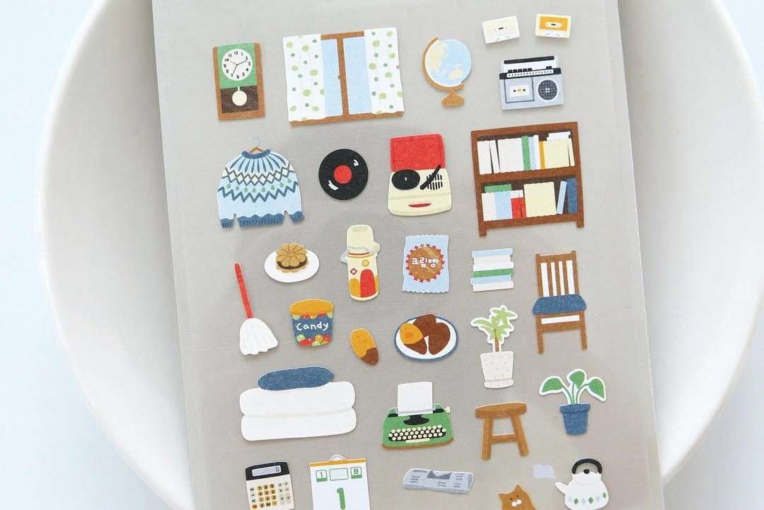 Suatelier Stickers 1152 - Grandpa's Room