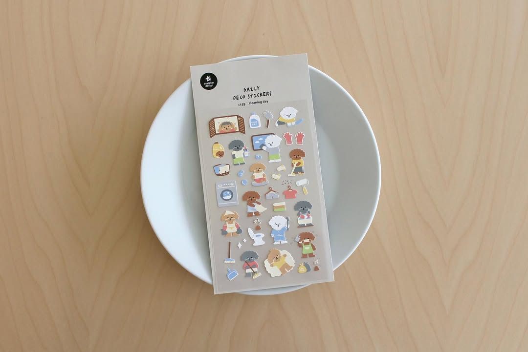 Suatelier Stickers 1159 - Cleaning Day
