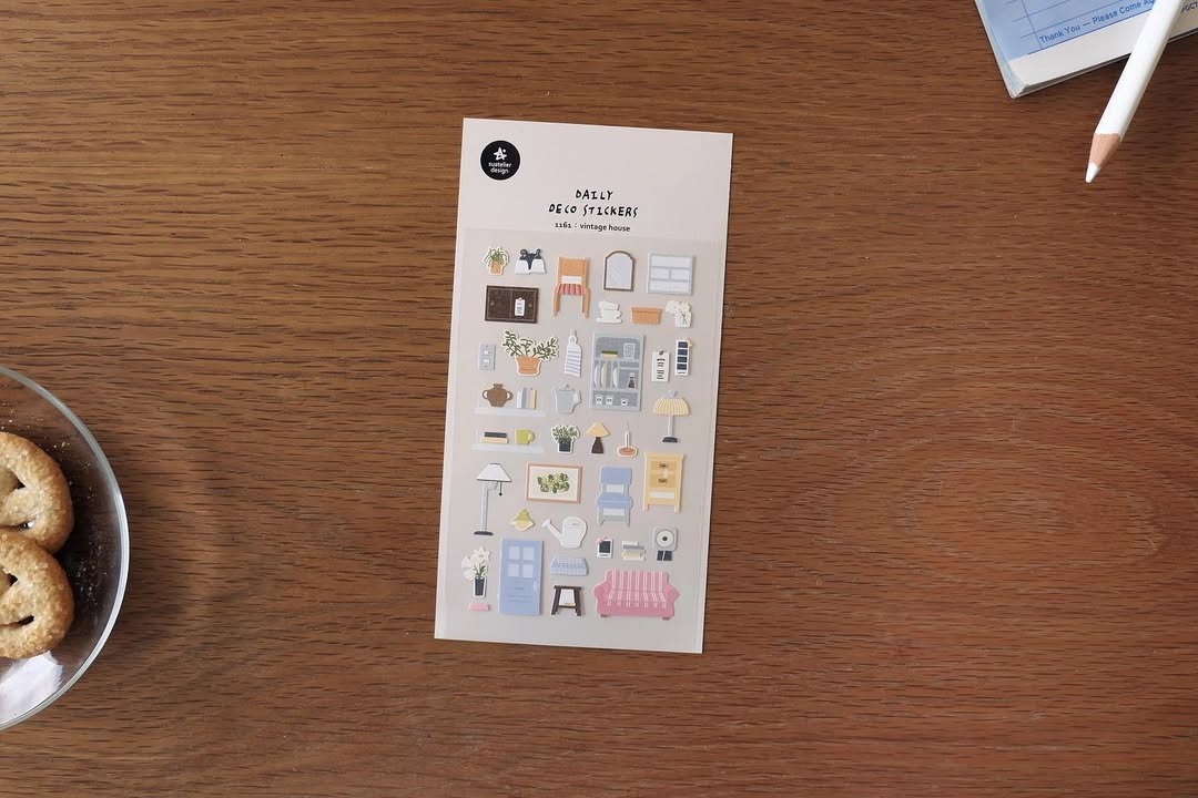 Suatelier Stickers 1161 - Vintage House