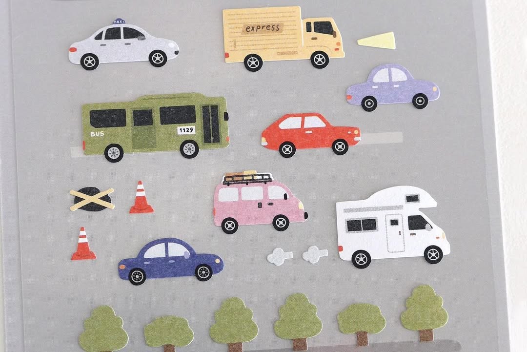 Suatelier Stickers 1166 - Cars