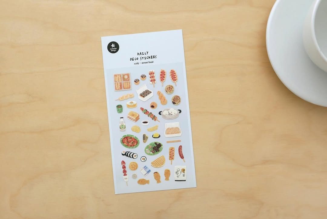 Suatelier Stickers 1167 - Street Food