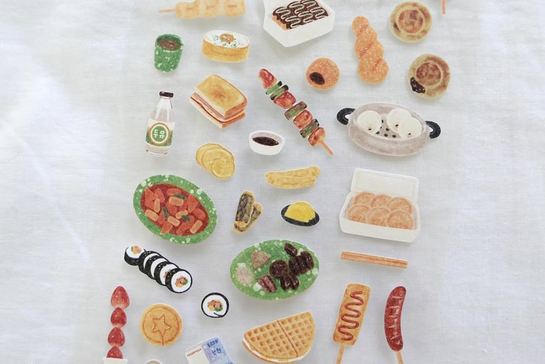 Suatelier Stickers 1167 - Street Food