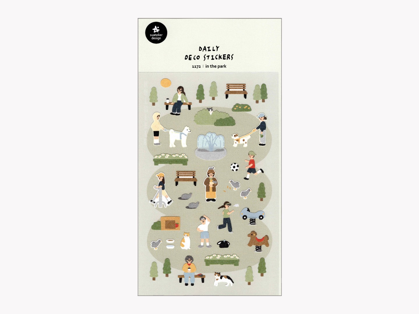 Suatelier Stickers 1172 - In The Park