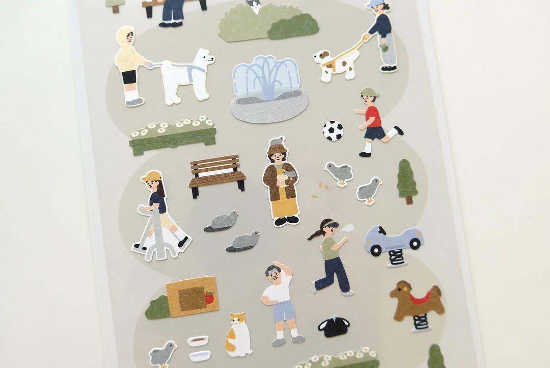 Suatelier Stickers 1172 - In The Park