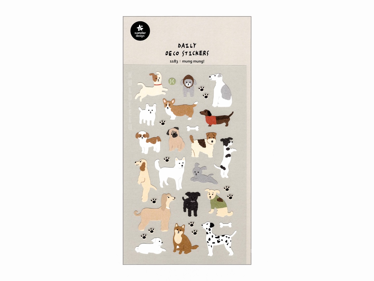 Suatelier Stickers 1183 - Mung Mung