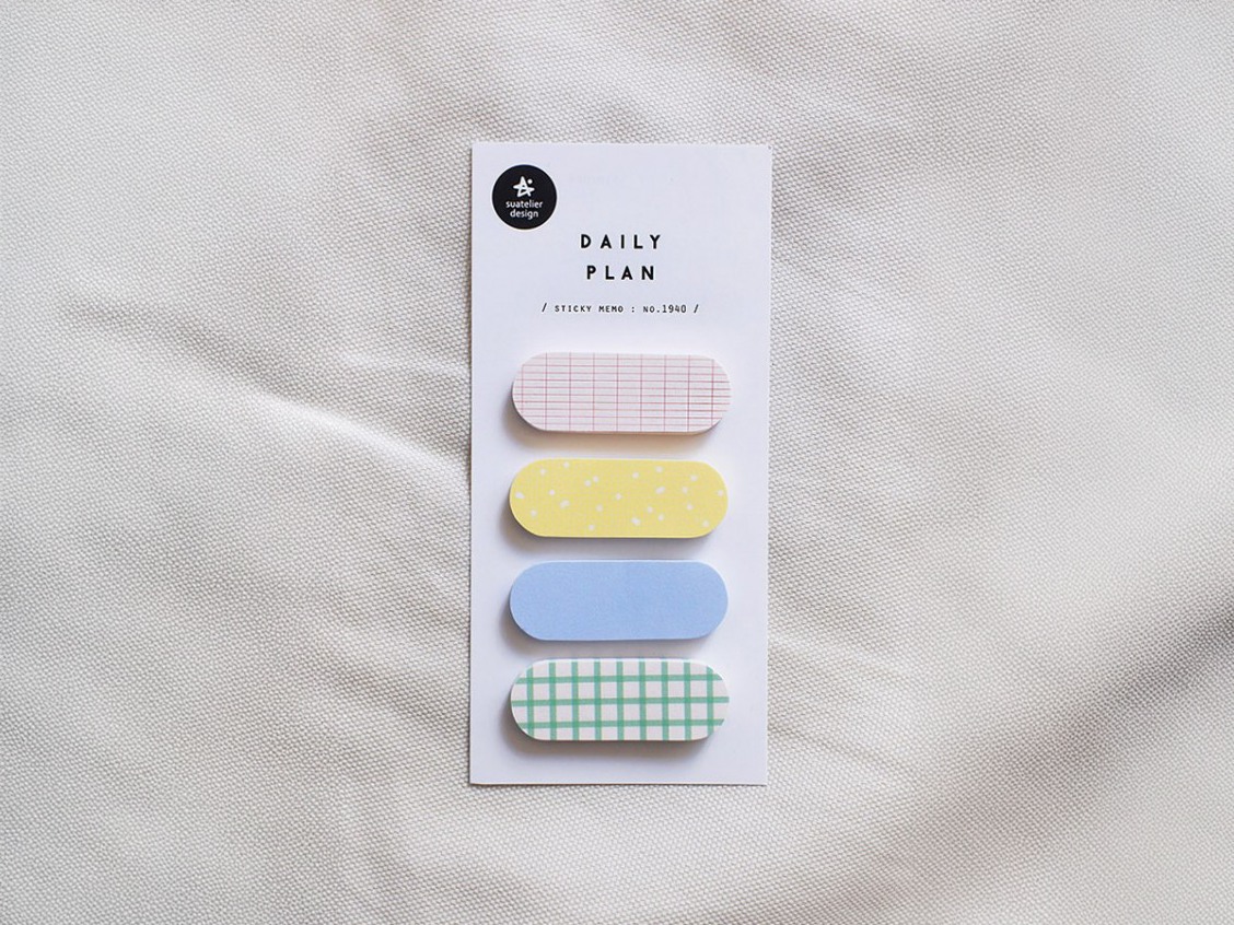 Suatelier Sticky Memo Daily Plan - No.1940