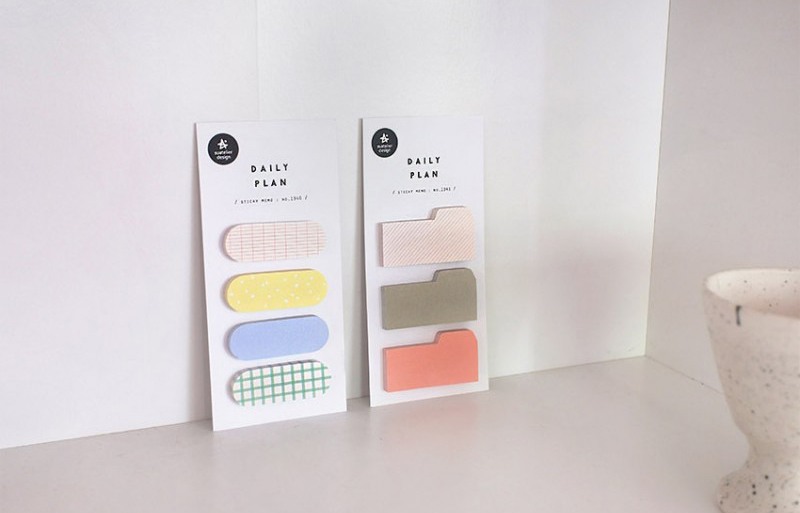 Suatelier Sticky Memo Daily Plan - No.1940