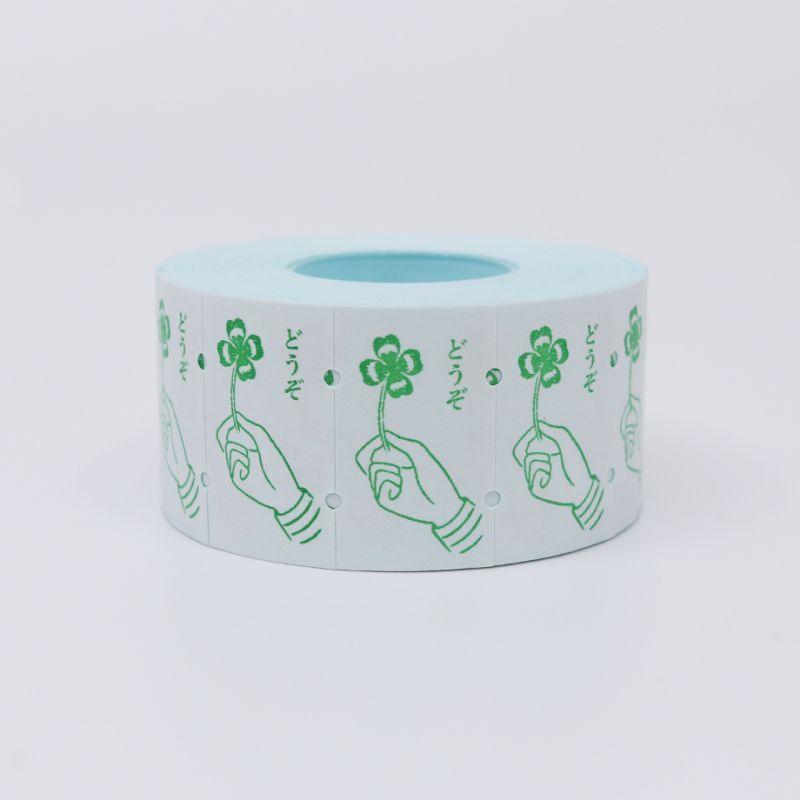 36 SUBLO x Rakui Hana Label Roll Stickers - Lucky Clover
