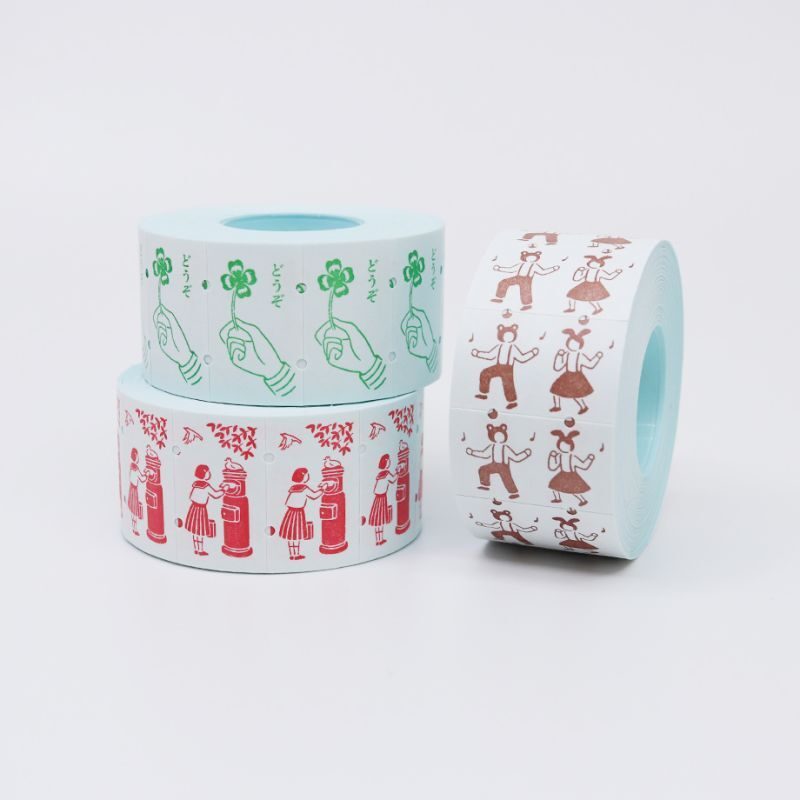 36 SUBLO x Rakui Hana Label Roll Stickers - Mailbox