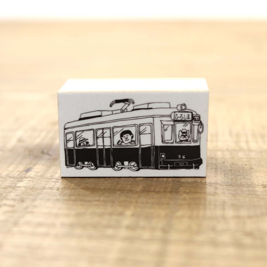 36 SUBLO x Shiho Hoshino Stamp - Tram Ride
