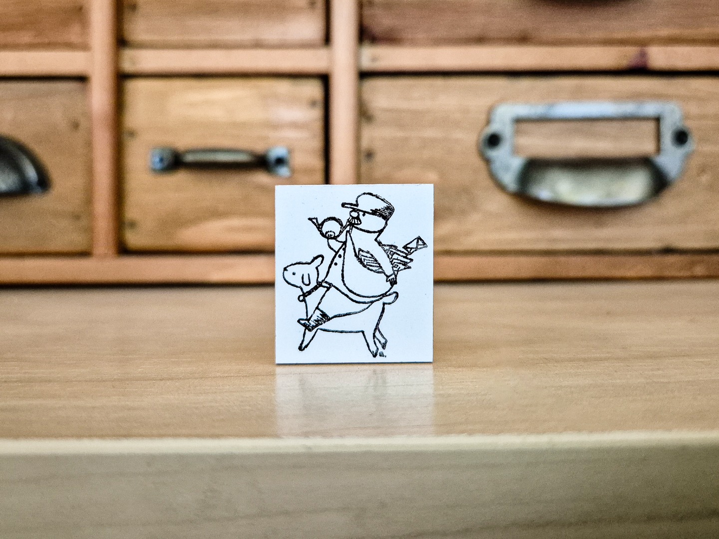 36 SUBLO Stamp - Posuyama on Goatback