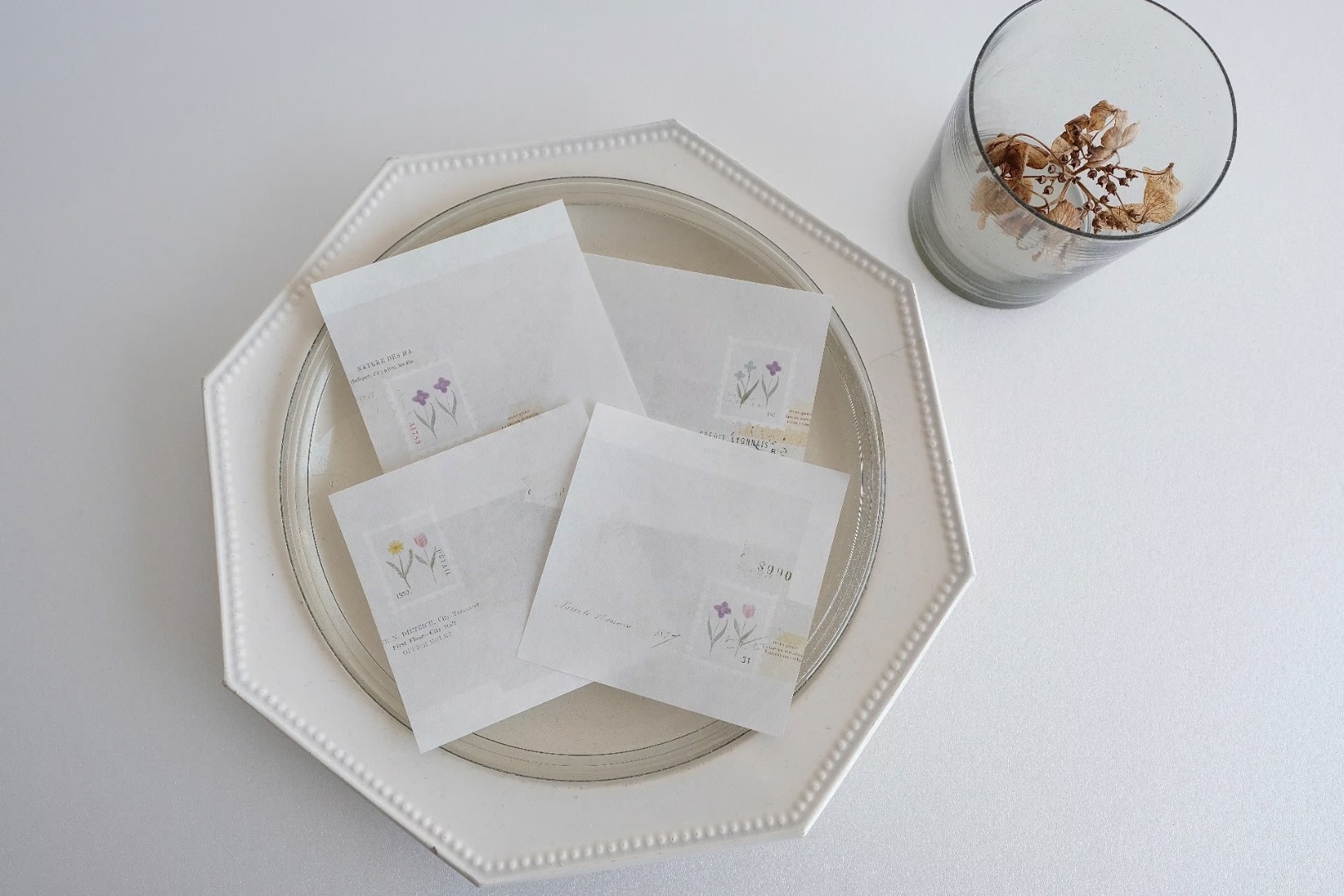 Yohaku Memo Pad M173 - Garden